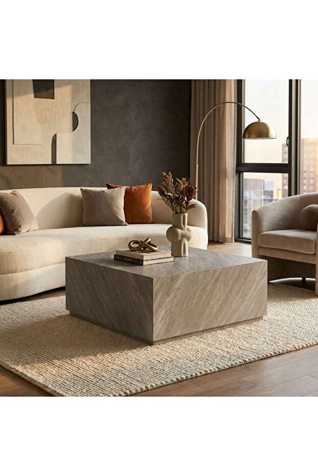 Ricker Coffee Table - Grey