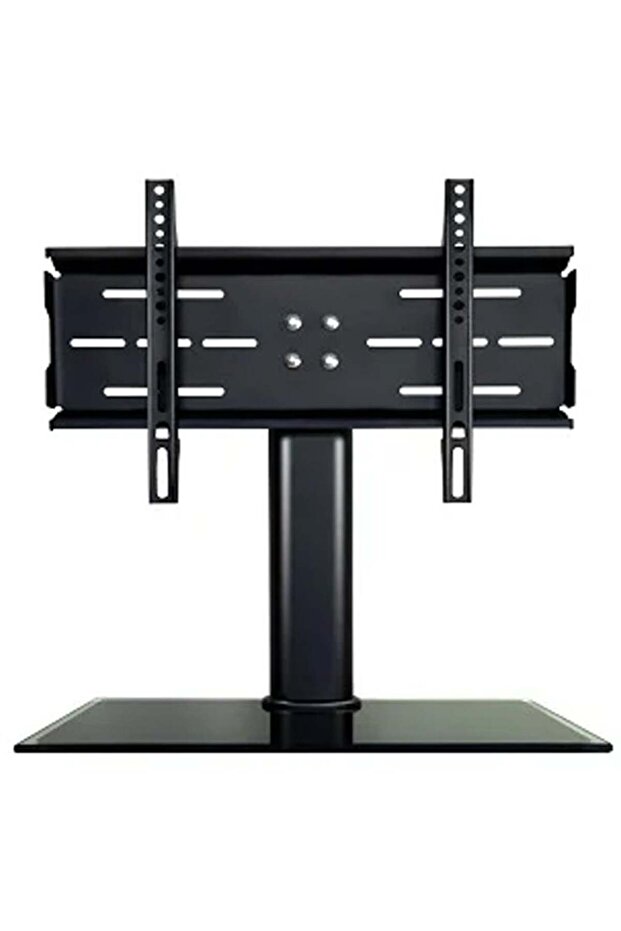 Skill Tech Universal Tabletop TV Stand with Tempered Glass Base - 1