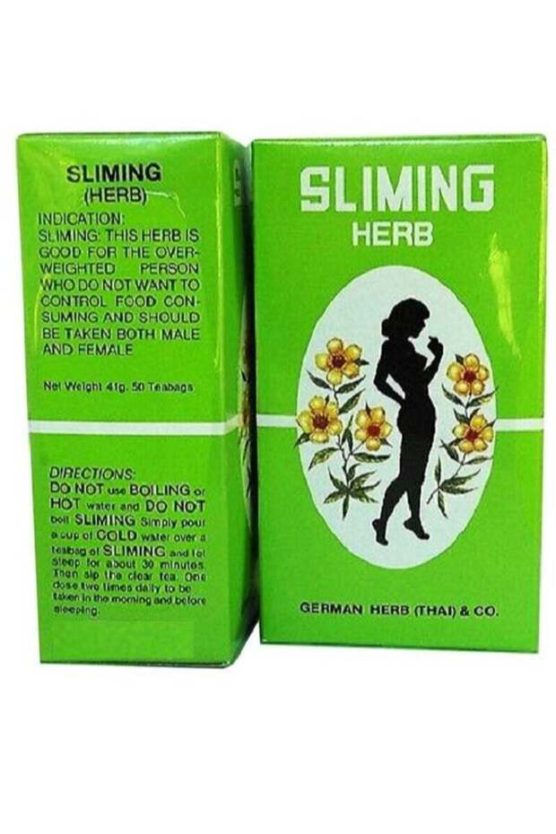 German Herb Thai Slimming Detox Tea for 50 Tea Bags