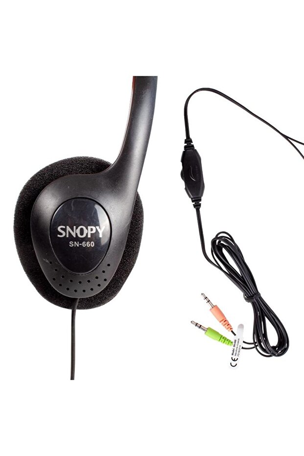 Sn-660 Multimedia Headset with Microphone - 2