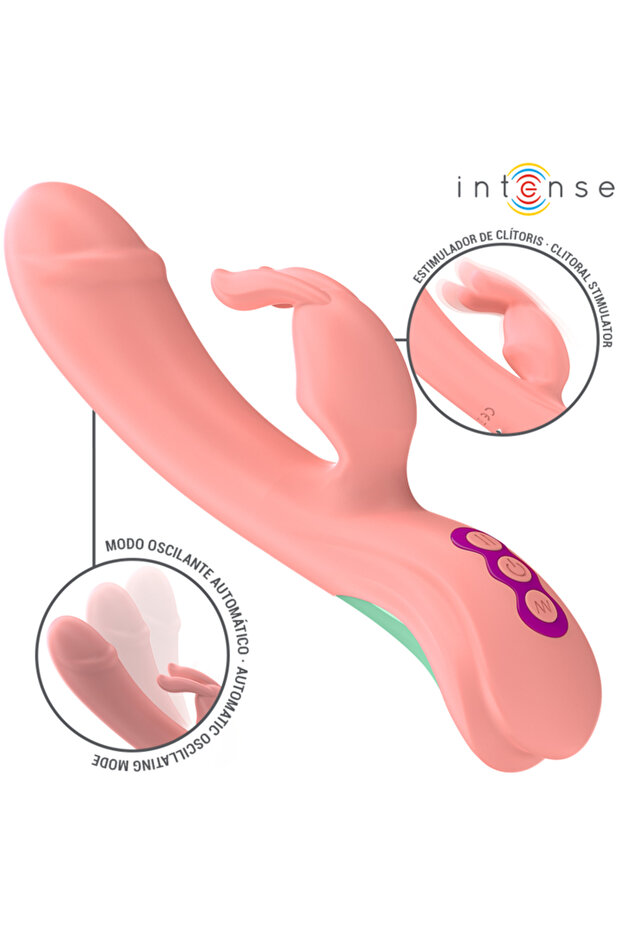 Vibrator Rabbit cu 5 Moduri – Roz - 1