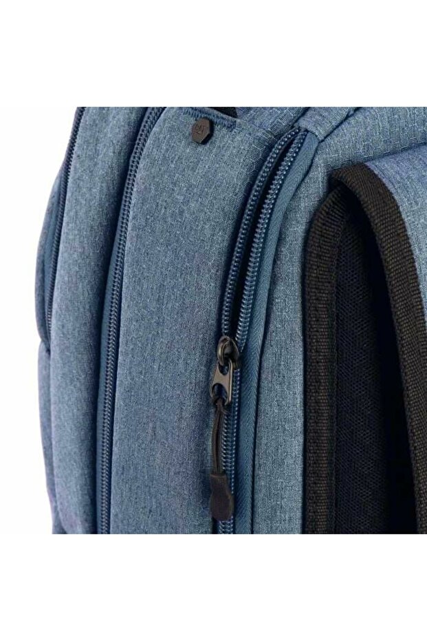 Rucsac Code - Quest Adventure, material 420D hexagonal, bleumarin - 4