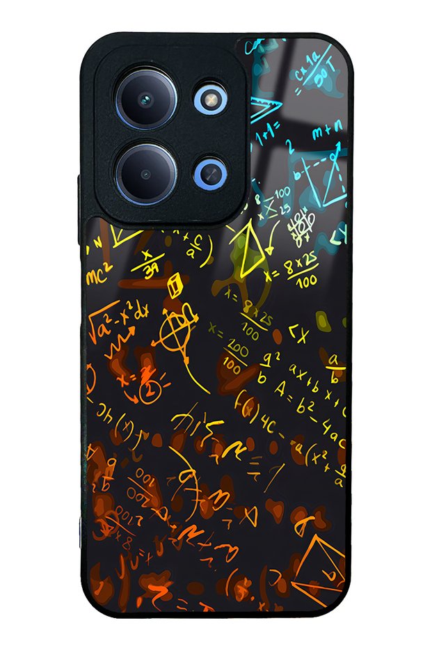Xiaomi Redmi 15C Glossy Phone Case with Mathematical Design