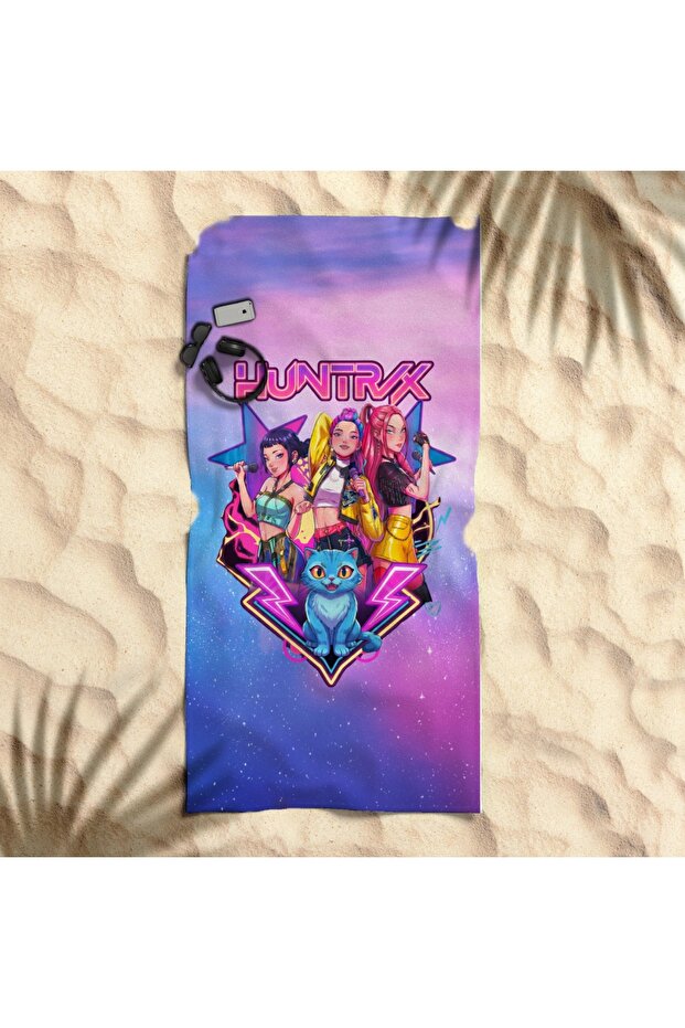 Gift Duvet Cover Huntix K-Pop 3D Printed Beach Towel