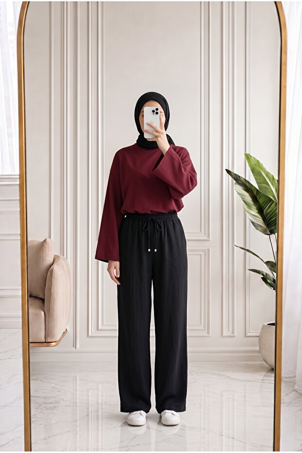 Vinista Aerobin Trousers-Mt8582 Black