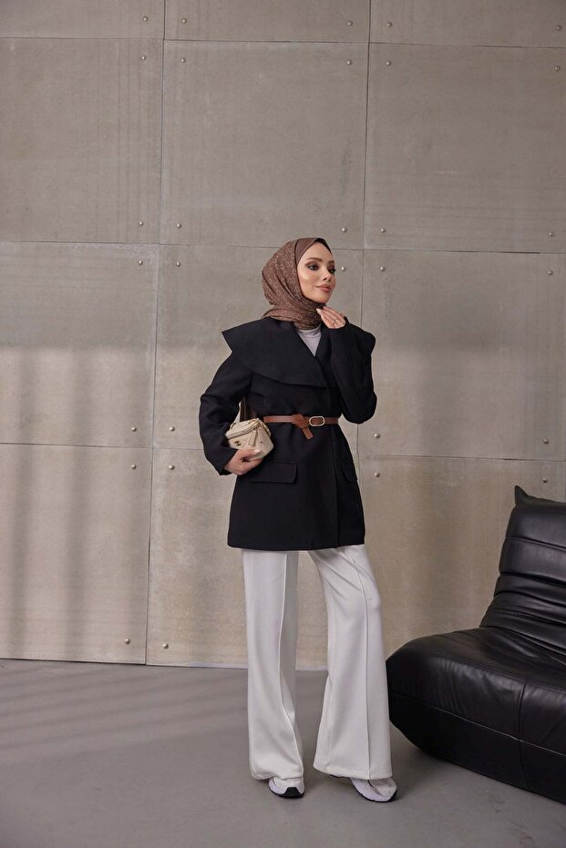 سترة - سوداء