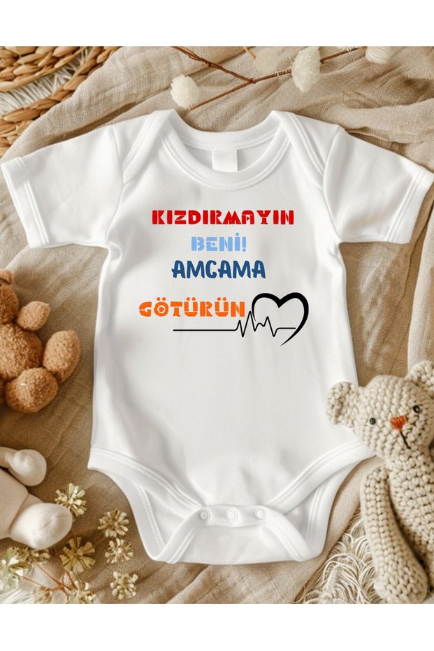 Uncle Written Baby Bodysuit 100% Cotton 660