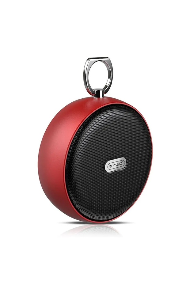 Portable Bluetooth Speaker 4W, Red - 2