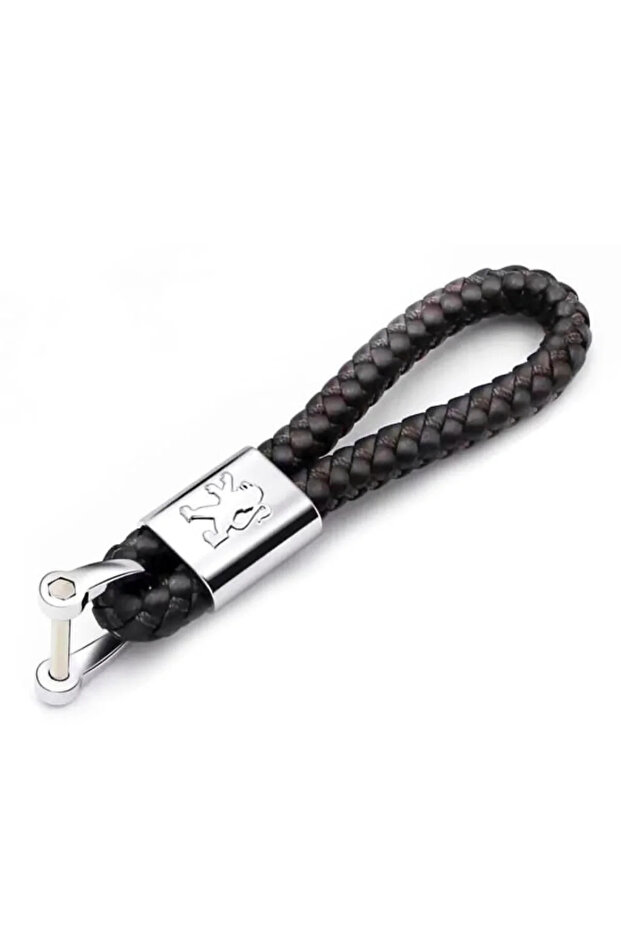 Car Brand Compatible Keychain Car Logo Compatible Steel Mesh Rope Keychain
