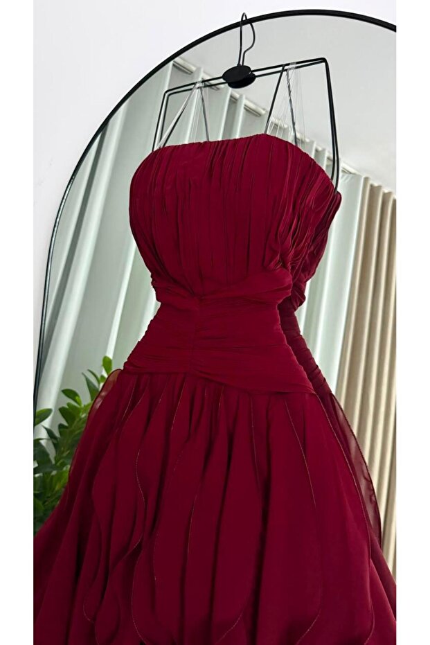 chiffon dress - 2