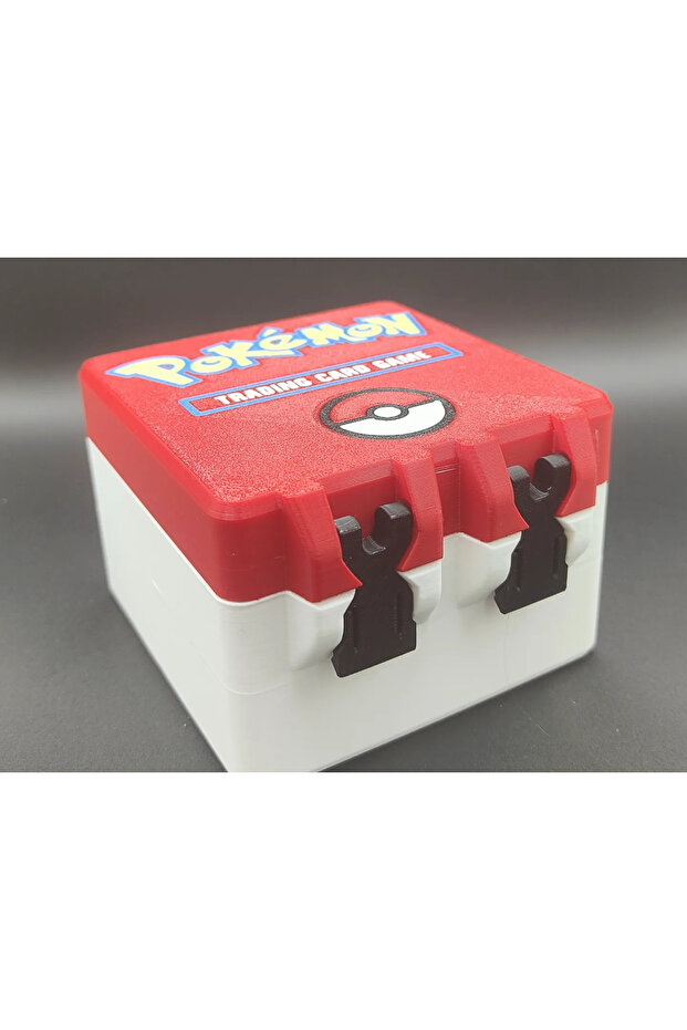 Pokemon Tcg Custom Design Card Storage Box with 200 Card Capacity