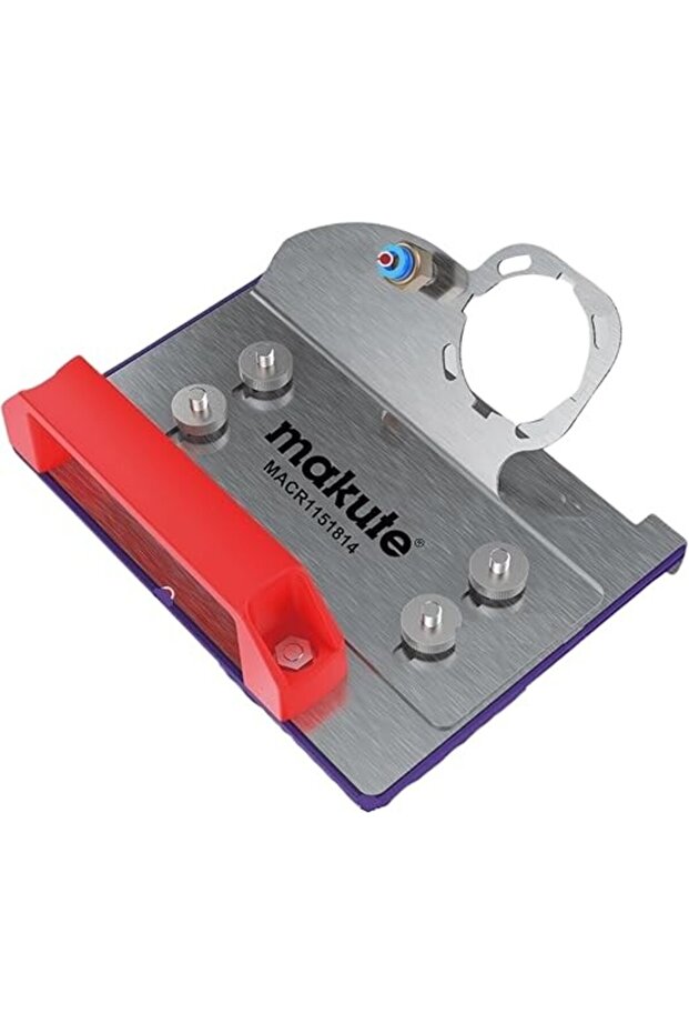 Tile Chamfering Device for Angle Grinder, 45° Tile Edge Cutting Guide, Adjustable Chamfer Depth & Width