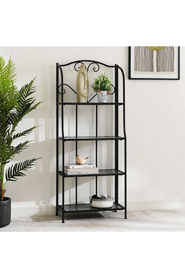 Perth 4 Tier Planter Stand 56x26x130cm - Grey