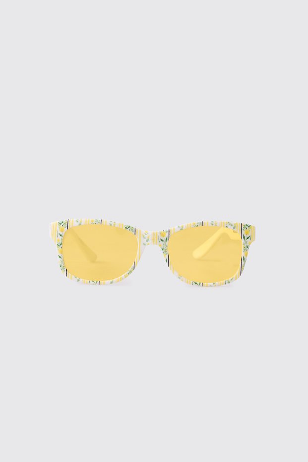 Baby Girl Yellow Glasses