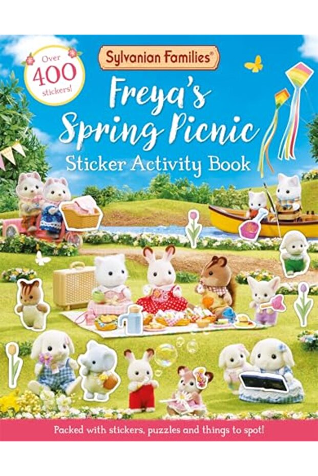 Sylvanian Families Freyas Spring Picnic Sticker Activity Book An Official Sylvanian Families Stic
