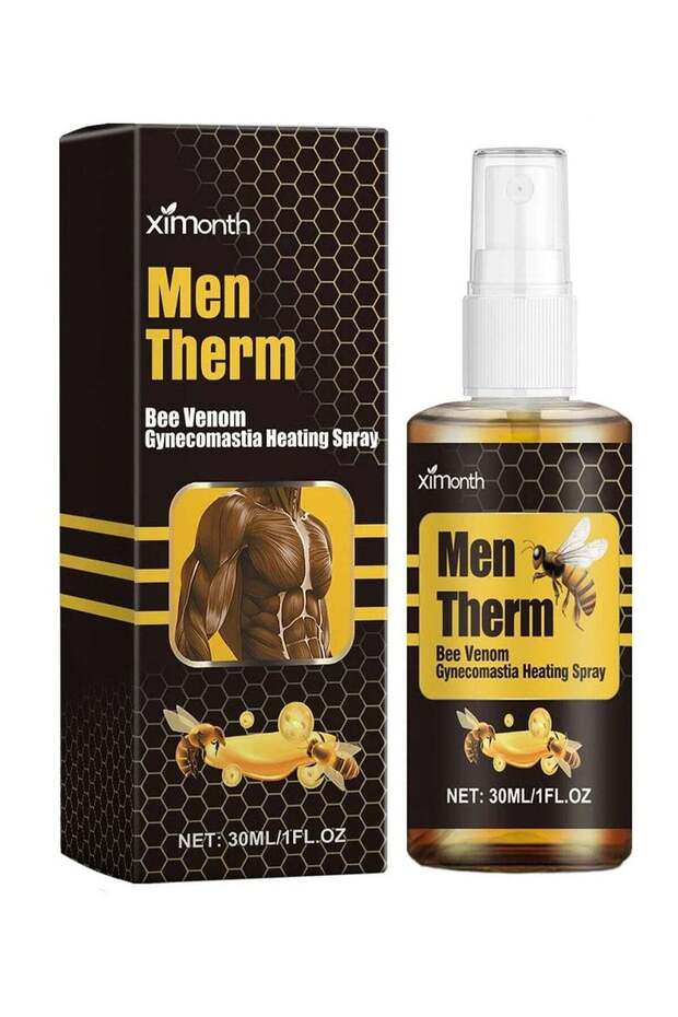 Men Therm Bee Venom Gynecomastia Heating Oil