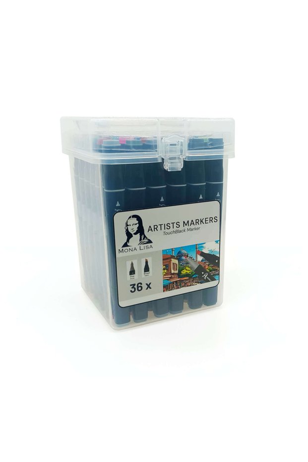 Mona Lisa Touchblack Marker 36 Colors Tm1-36