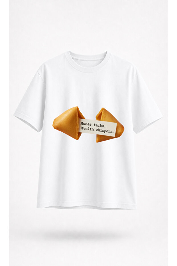 Fortune Cookie Printed Oversize T-Shirt