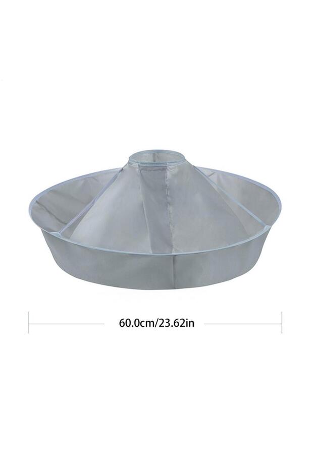 Gray Hair Cutting Cape Waterproof Haircut Cape Barber Cape Foldable Umbrella Cape Hair Cutting Tools