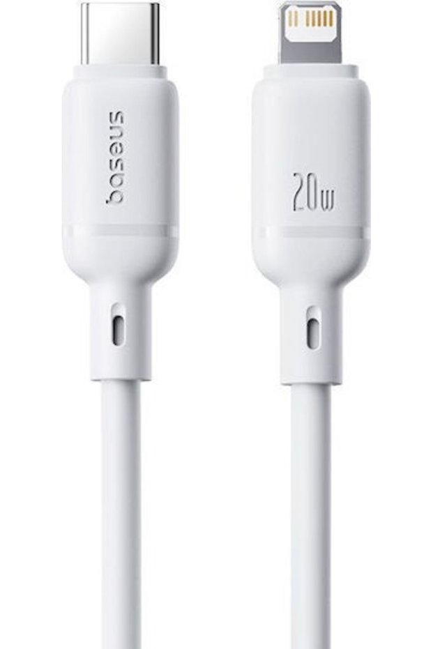 Καλώδιο Lightning σε USB-C 1μ Λευκό