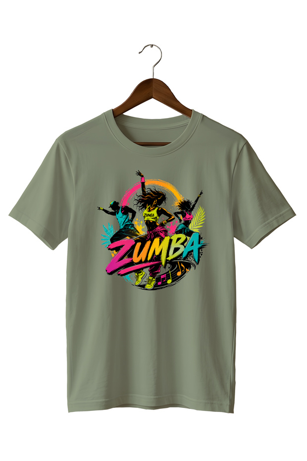تي شيرت زومبا بتصميم خاص من مجموعة Active Rhythm