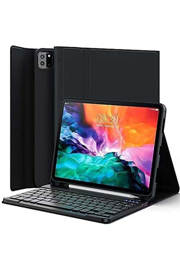 Arabic and English Keyboard Case for iPad Pro 11 inch / iPad Air 4th Gen, Detachable Keyboard