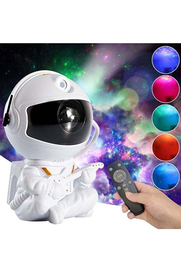 Starry Sky Projector Astronaut, LED Night Light Projector Light With Remote Control