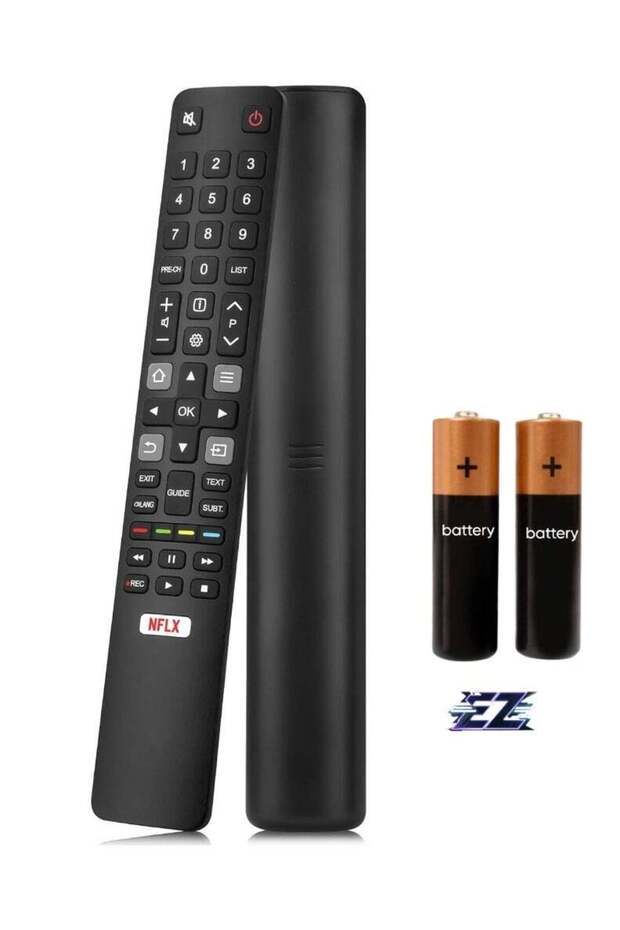 Universal Remote Control for TCL Smart TV, Replacement for TCL Android/Google TV – With Battery