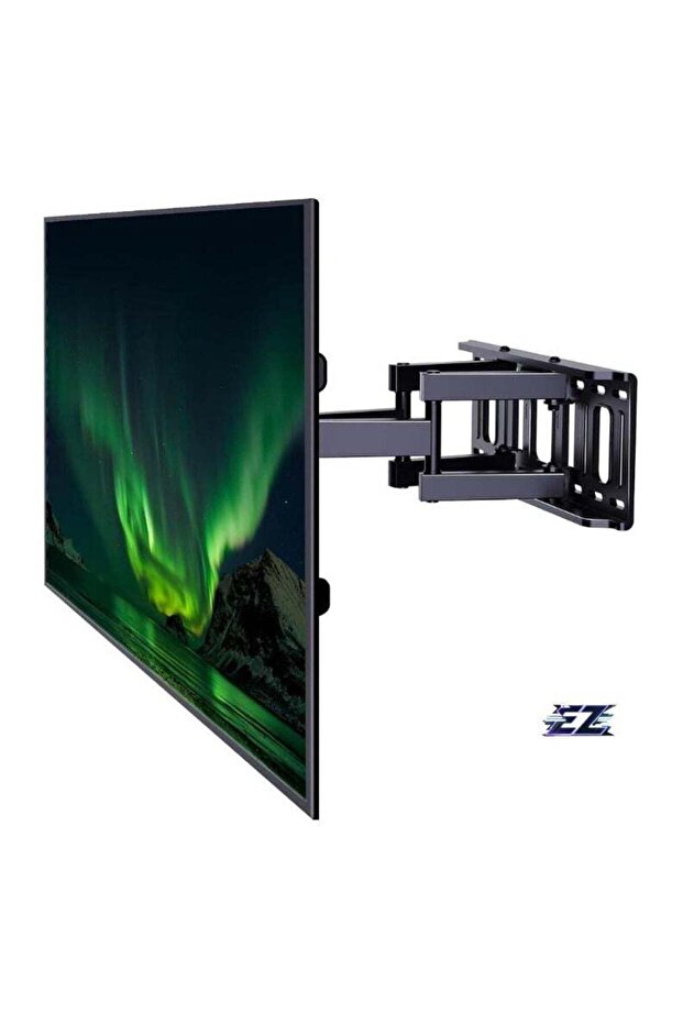 Full Motion TV Wall Mount, Articulating Swivel Extension Arm, Fits 37-75" TVs Up to 132lbs, Max VESA 600x400mm