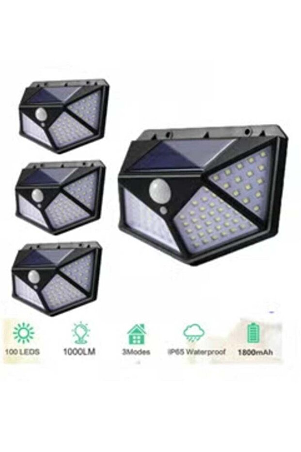 4-Pack Solar LED Outdoor Lights with Light Reflectors – Durable and Waterproof for Yard, Garage, and Deck