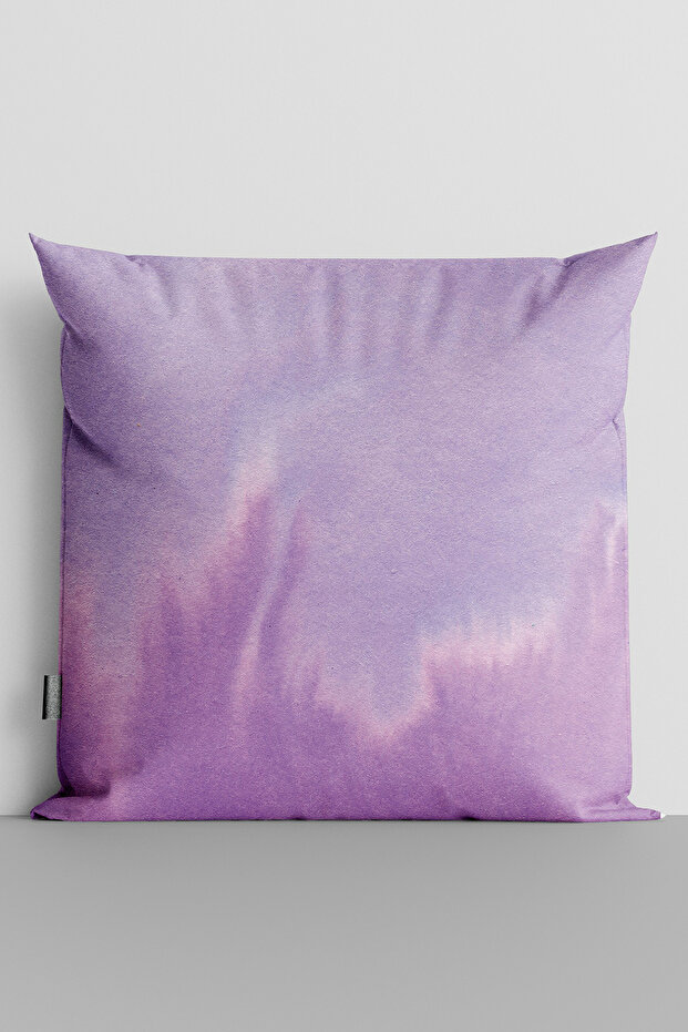 Watercolor Themed Double Sided Digital Printed Throw Pillow Cover - 2874