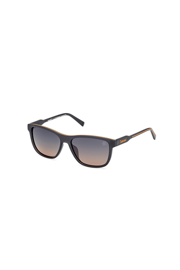 Matte Grey Polarized Injected Male Sunglasses