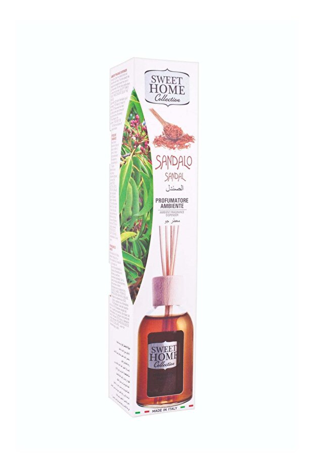 Sweet Home Fragrance Sandal 100ML | Warm Woody Reed Diffuser for a Relaxing Home Atmosphere