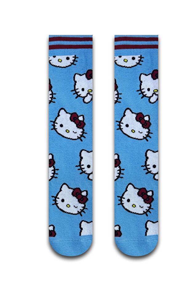 Πολύχρωμες κάλτσες Unisex της Hello Kitty - 2