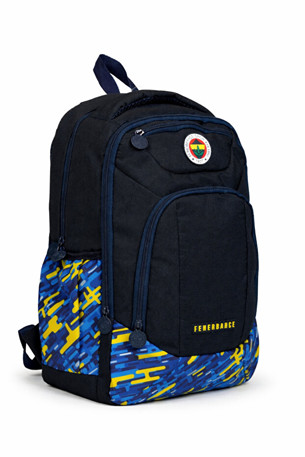 Printed Licensed Multi-Compartment Zippered School Backpack - 2