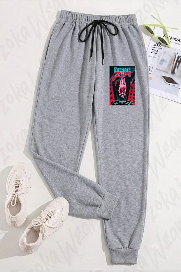 Unisex Invader Zim V24 Printed Sweatpants
