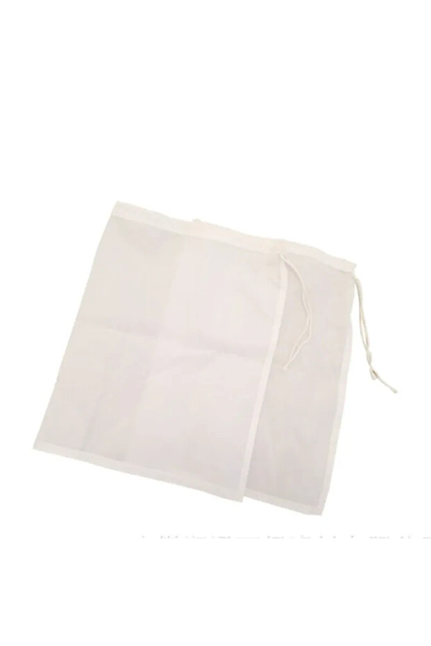 100mesh white-3045 Nut Milk Bag Reusable Almond Milk Bag Strainer Fine Mesh Nylon Cheesecloth Cold B