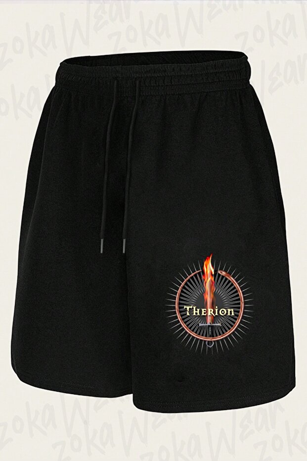 Unisex Therion 3 Design Printed Shorts