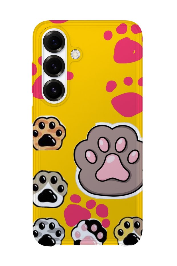 Samsung Galaxy S23 Plus Compatible Printed Transparent Phone Case | Collection: Pawprint Stories