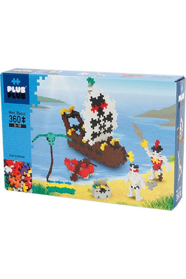 Set de construcție Mini Basic Pirați pentru 5-12 ani 360 piese Cod: 03729