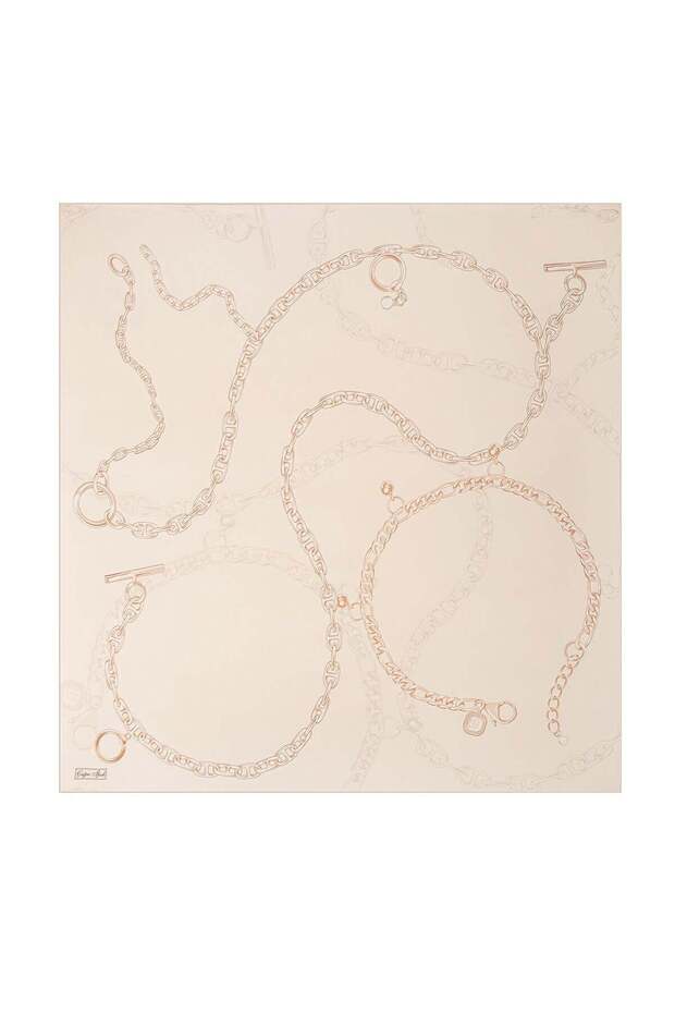 وشاح حريري بنمط أنيق DG17269-15