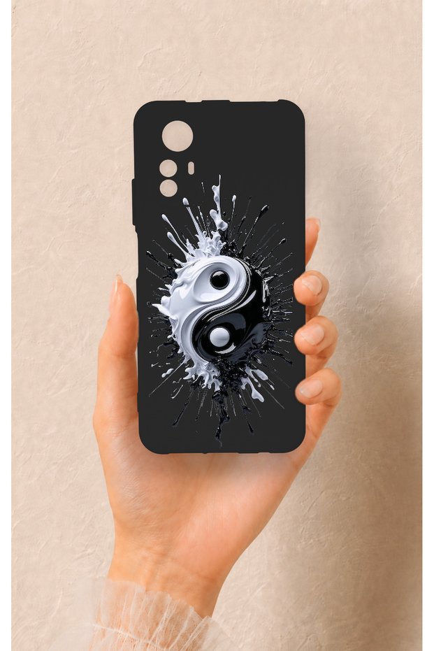 Redmi Note 12S Compatible Good and Bad Pattern Silicone Case