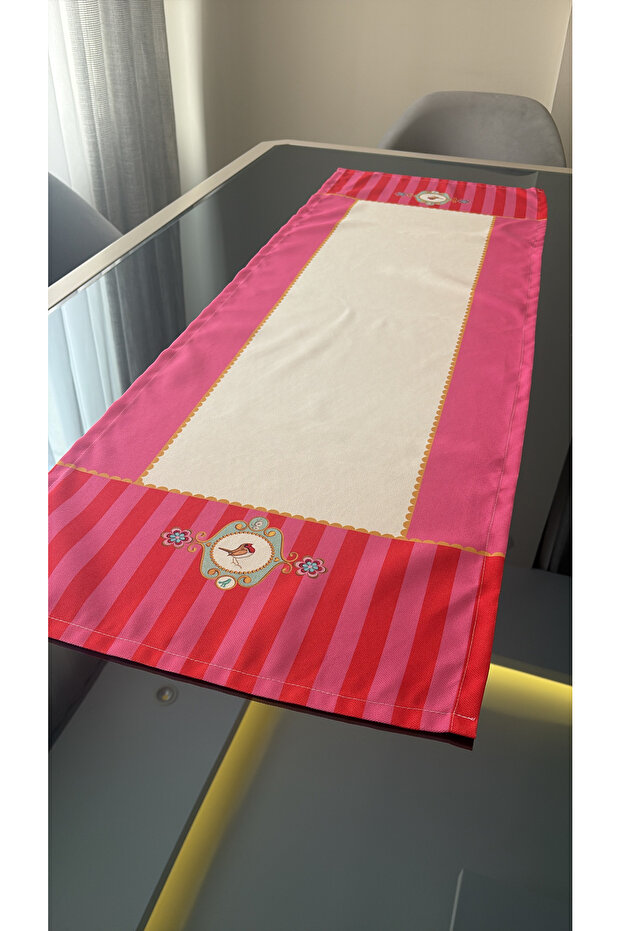Kuş baskılı runner