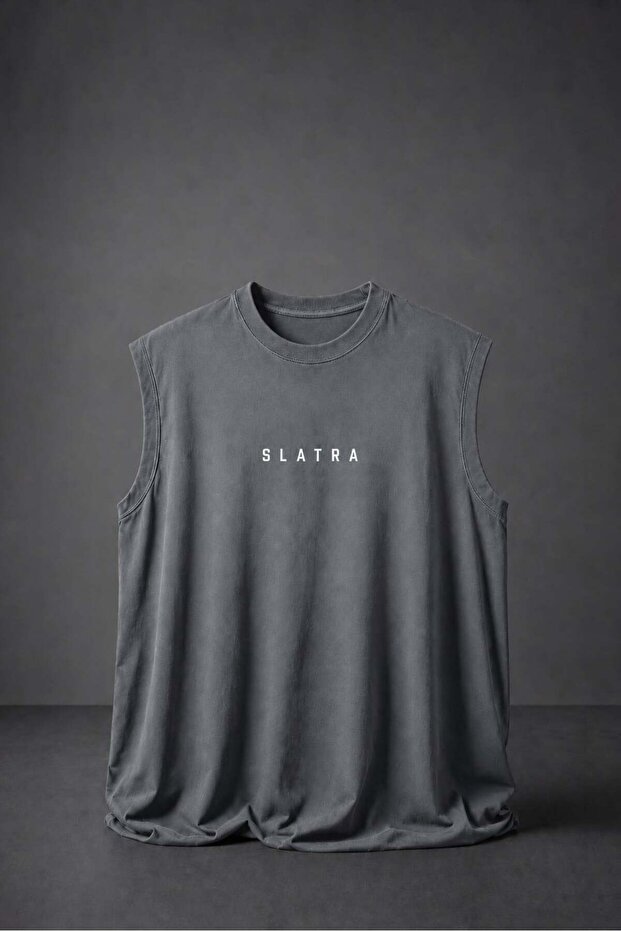 قميص داخلي رجالي بدون أكمام من Fume Basic Zero Sleeve بمقاس كبير - 2