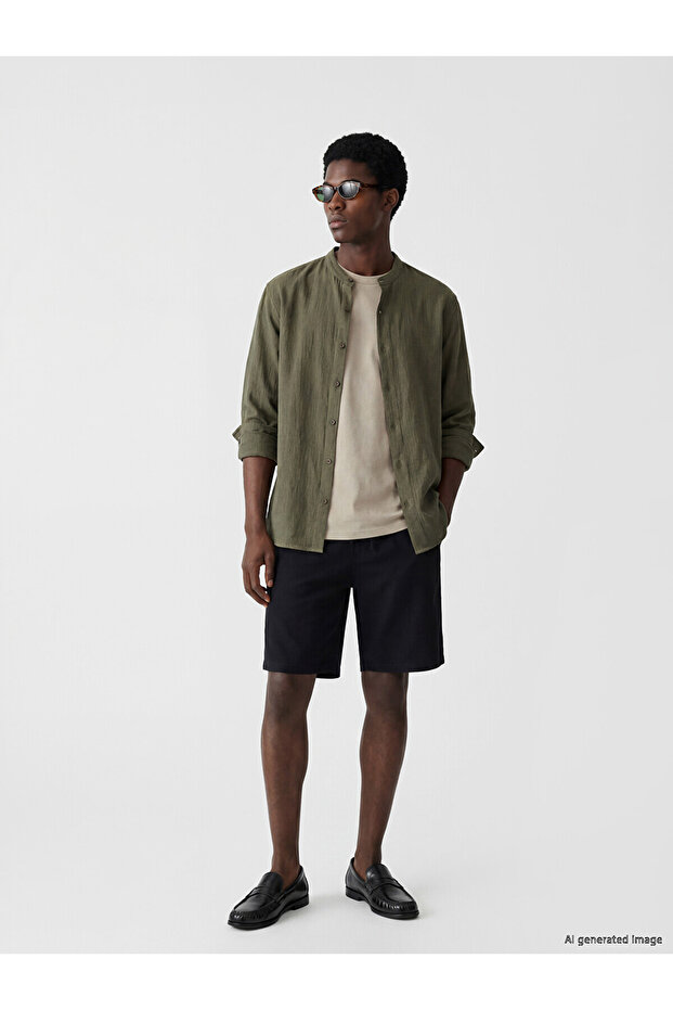 Nevavm Comfortable Fit Men's Shorts with Difference