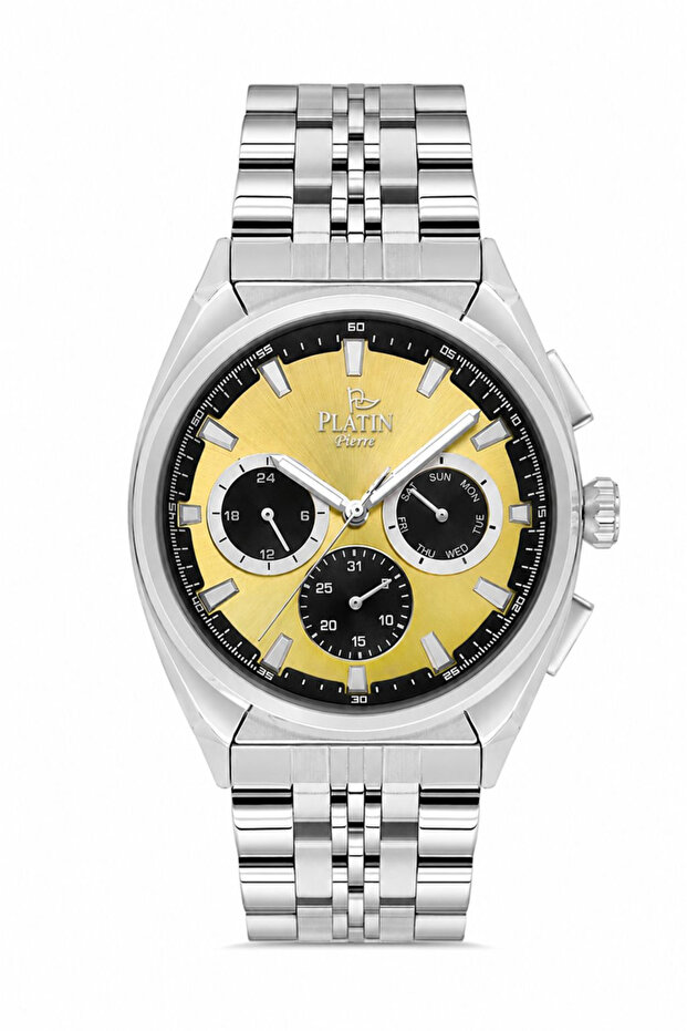 Hds-1305Ga-A20 Steel Cord Functions Active Men's Wristwatch