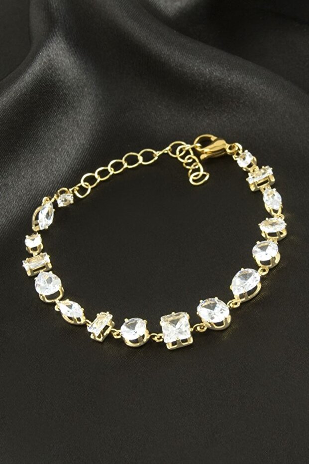 Savoroski Zircon Stone Bracelet - Yellow