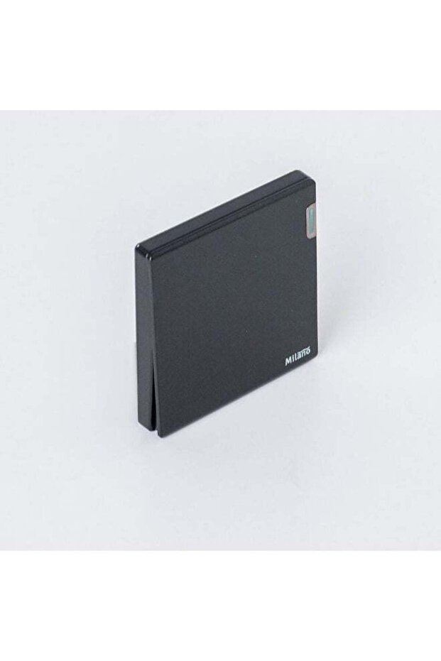 10A 1G 1W Switch Electrical Switches Sockets Outlets For Home Appliances Office Hotel Conventional Construction Project Aura Blk