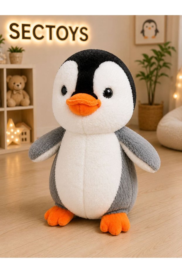 Pingu 35cm Sleeping Companion and Cute Penguin Plush Toy Stuffed Toy Plush Penguin