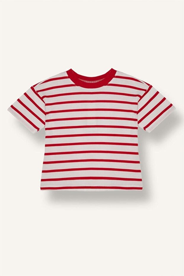 100% Cotton Striped Short Sleeve T-Shirt Baby Boy H4797A526Sm